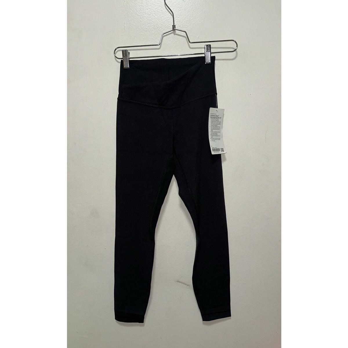 Lululemon Size 4 Align Asymmetrical Pant 25 Length Black