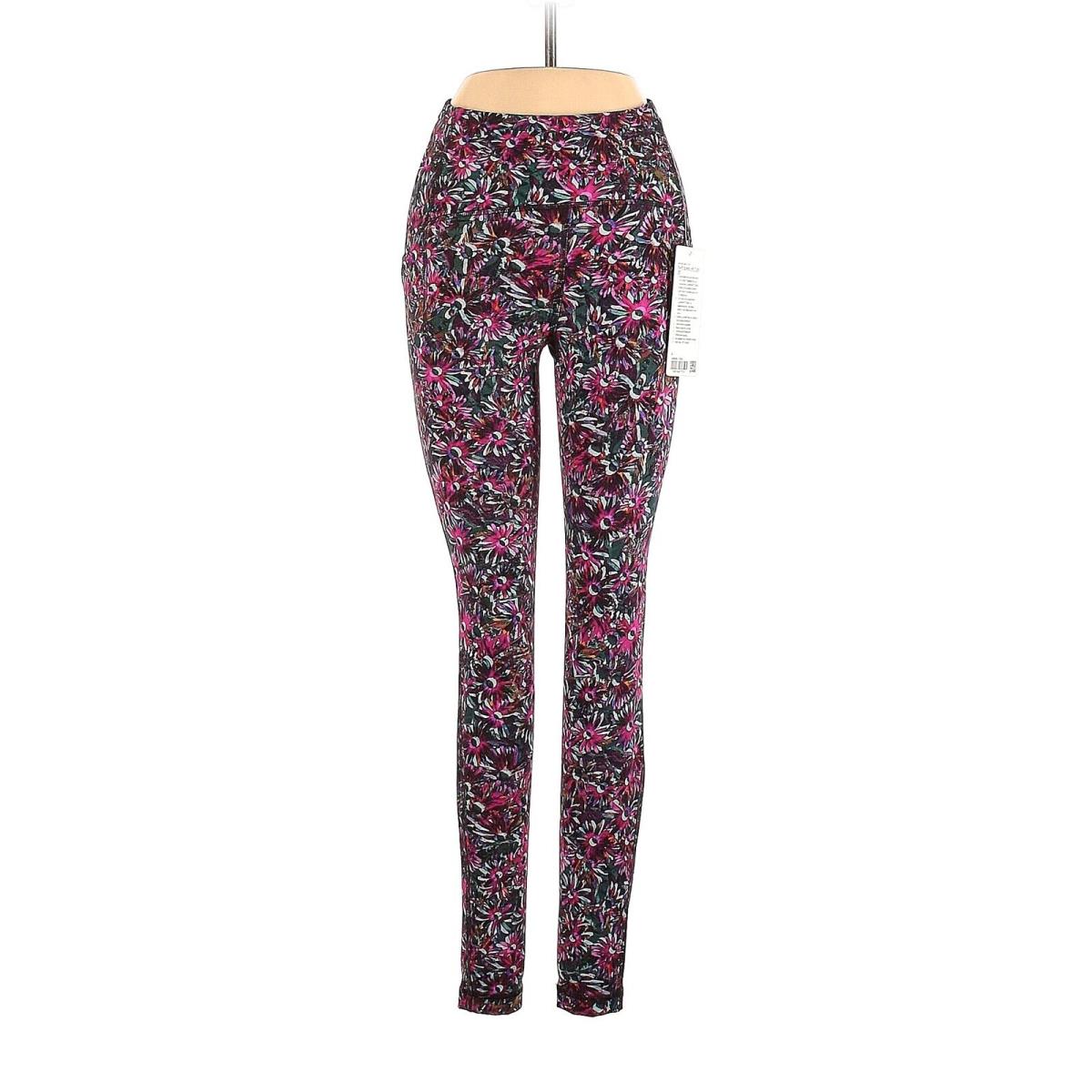 Lululemon Athletica Multi Floral Electric Swift Speed HR Tight 28 Leggings- US4