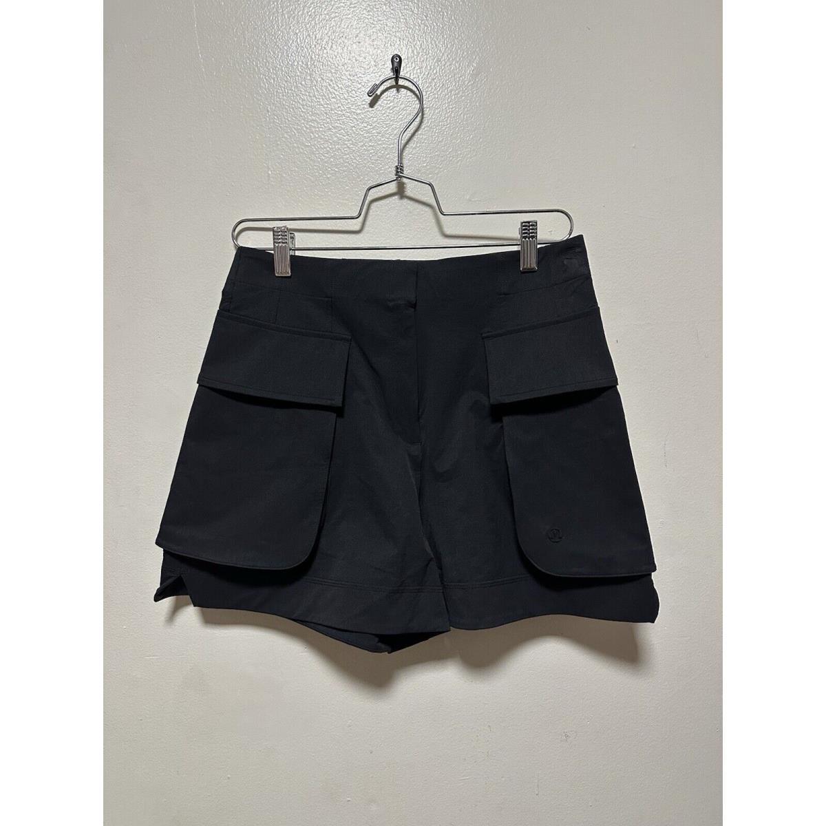 Lululemon Relaxed Fit Shr Cargo Short 4 Nulu Size 6 Black