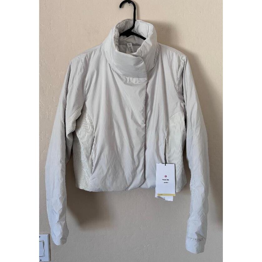 Lululemon Sleek City Primaloft Jacket Bone Women Size 10