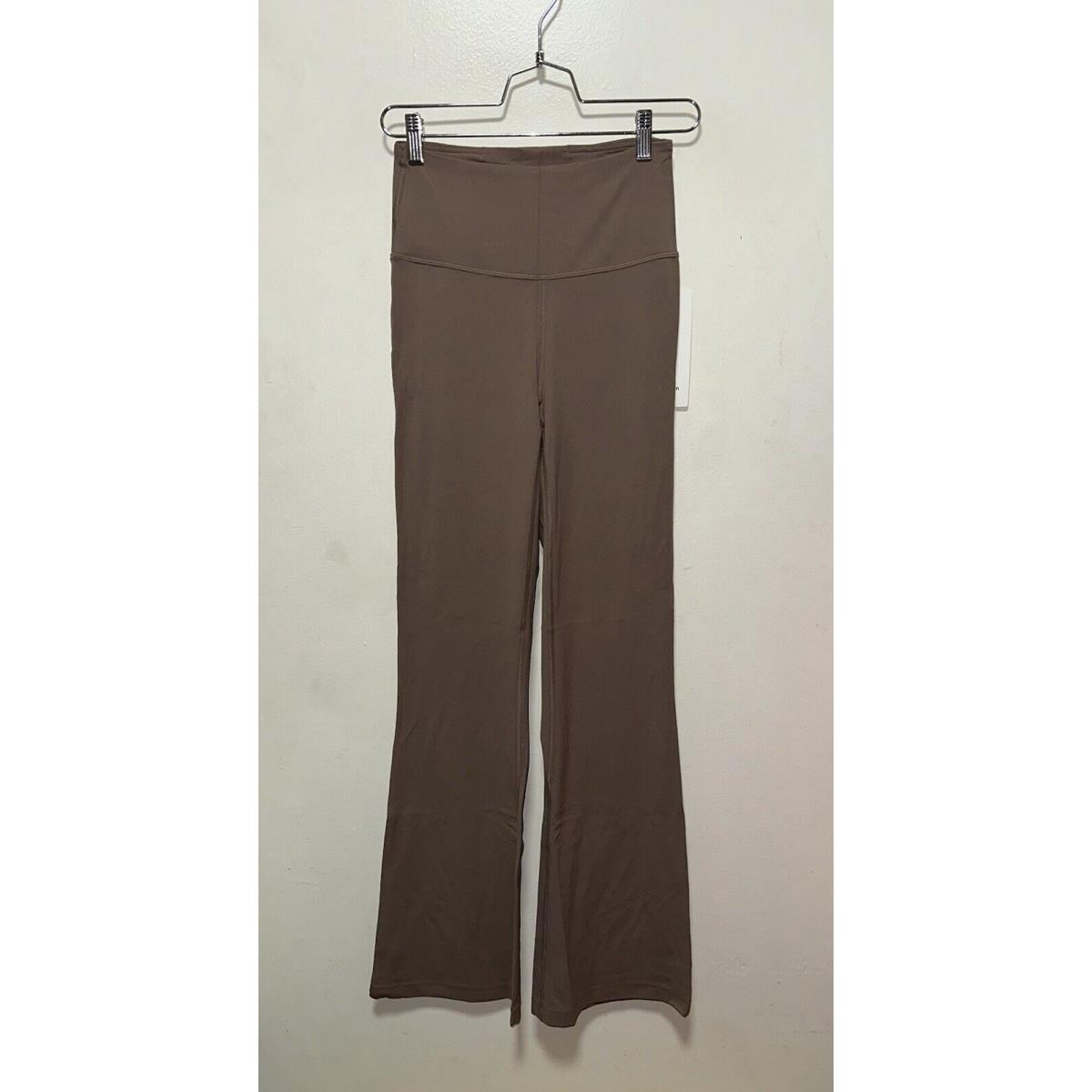 Lululemon Groove Shr Nulu Flared Pant Regular Size 6 Tptc Taupetastic