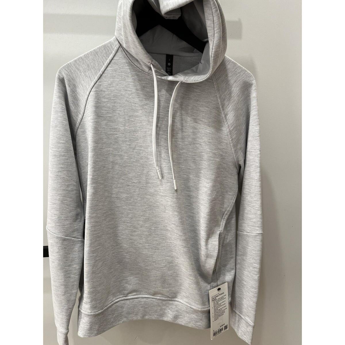 Lululemon City Sweat Pullover Graphic Hoodie - Men`s Small Grey