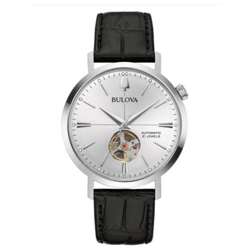 Bulova Aerojet Automatic Stainless Steel Quartz Men`s Watch