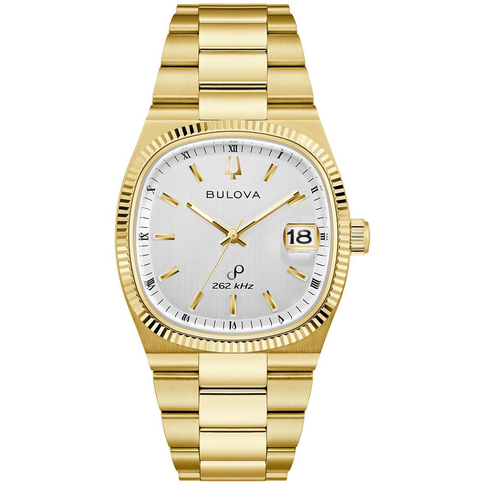 Bulova Super Seville Gold Tone Mens Watch 97B223