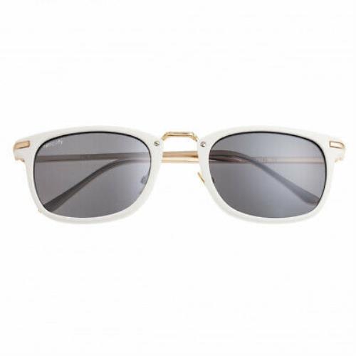 Simplify Theyer White Polarized Titanium Unisex Sunglasses SSU118-WH