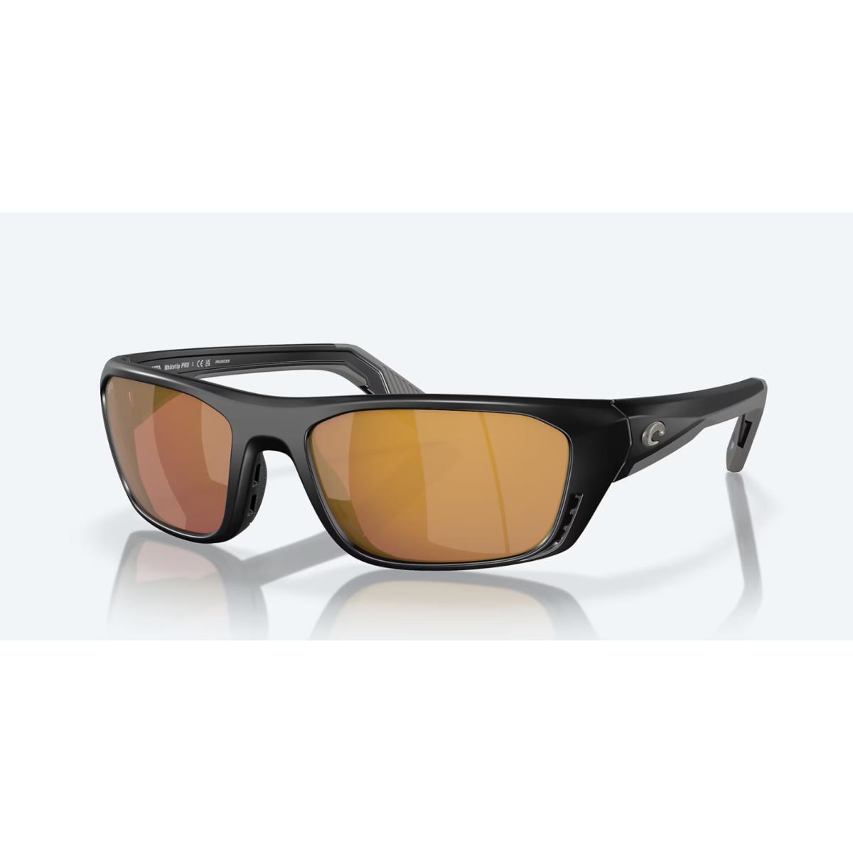 Costa Del Mar Whitetip Pro Matte Black Frame/gold 580G Lens