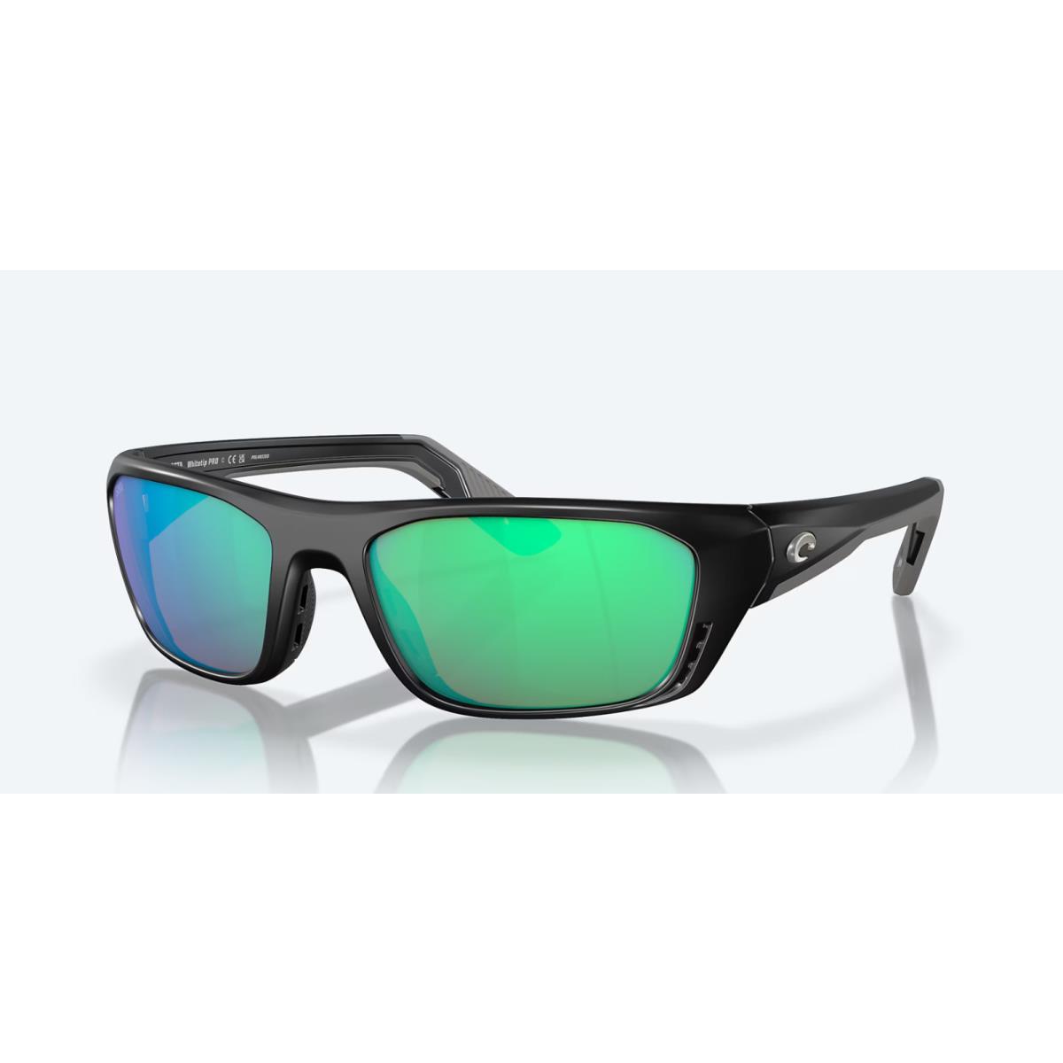 Costa Del Mar Whitetip Pro Matte Black Frame/green 580G Lens