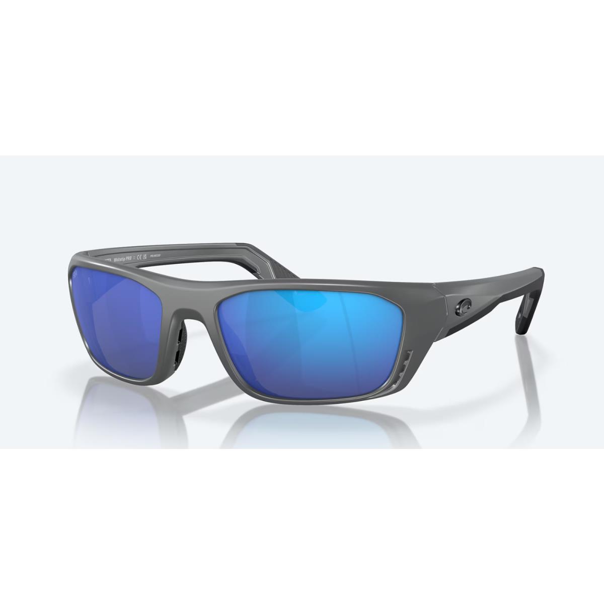 Costa Del Mar Whitetip Pro Matte Gray Frame/blue Mirrored 580G Lens