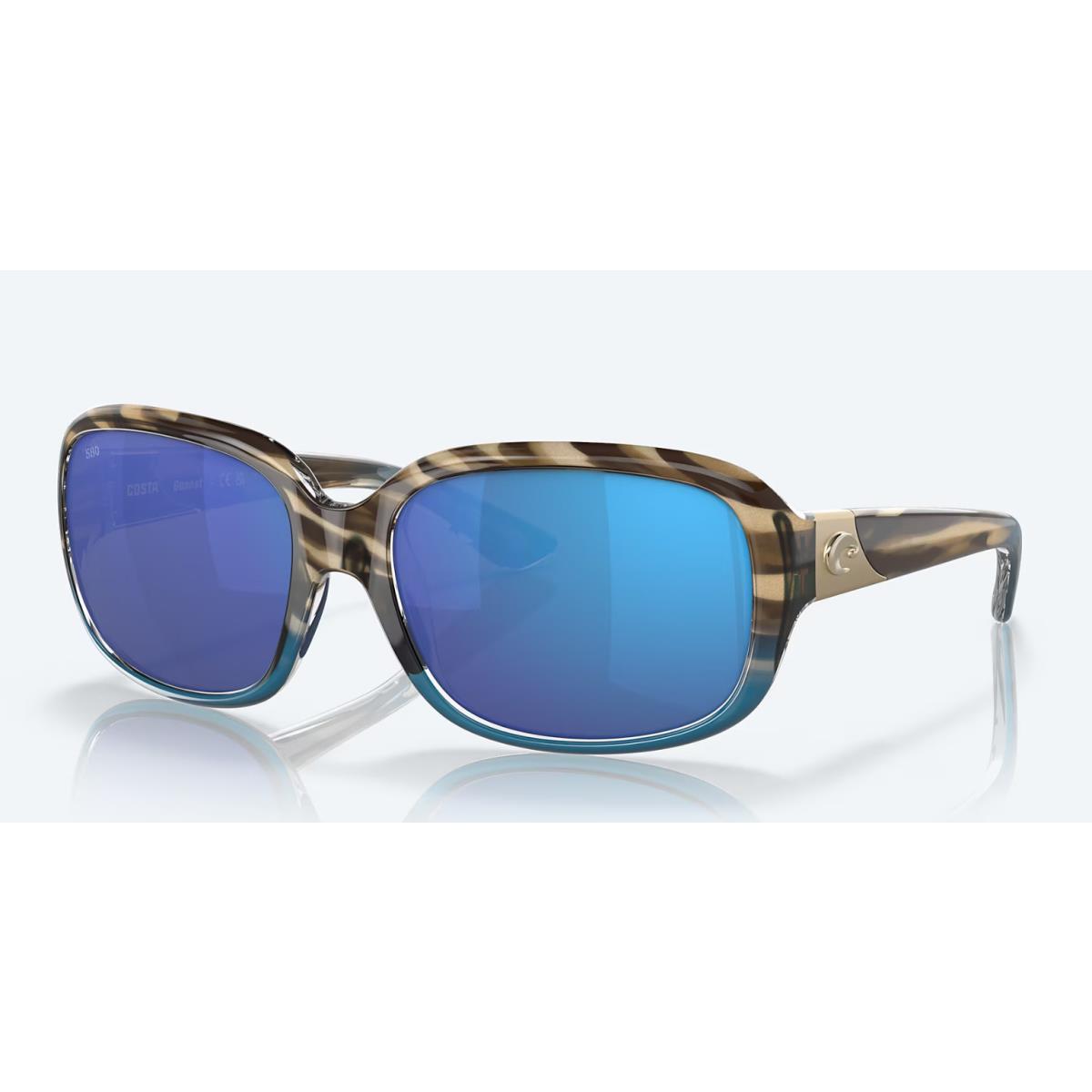 Costa Del Mar Sunglasses Gannet 251 Shiny Wahoo/blue 580G Lens