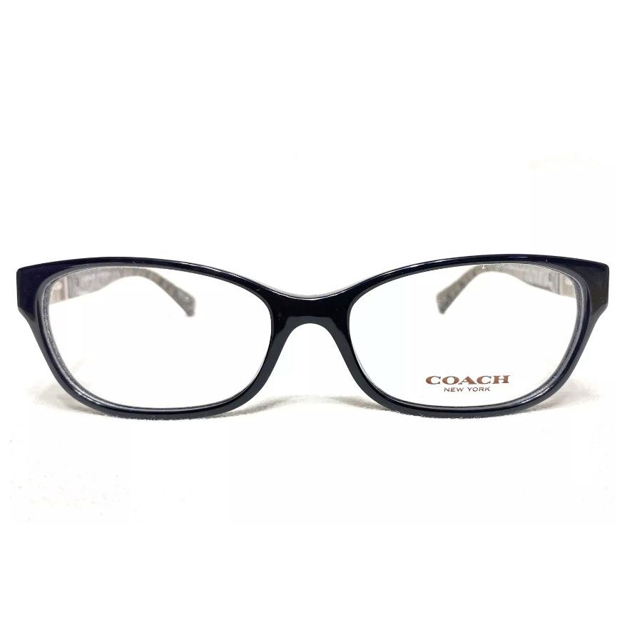 Coach HC 6061 5261 Emma Shiny Black Eyeglasses RX 50-15-135