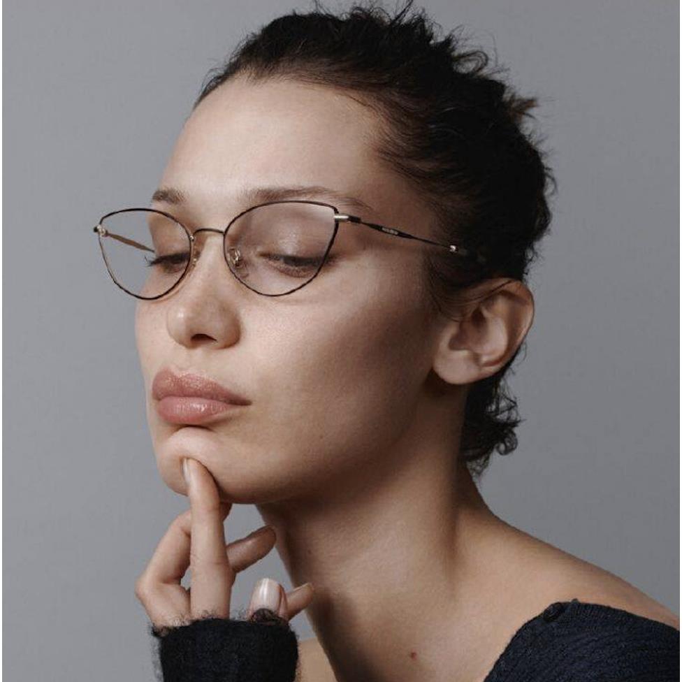 Miu Miu MU51SV-2821O1-54 Gold White Eyeglasses