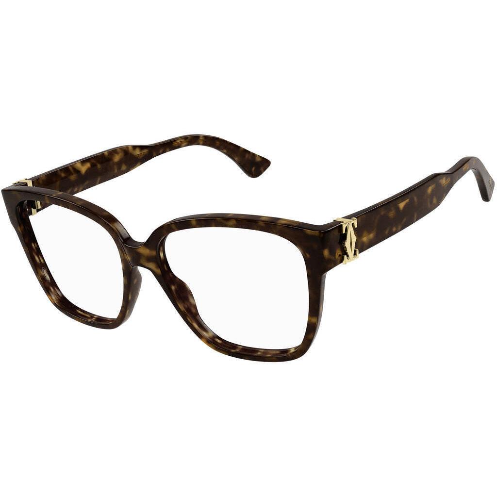 Cartier CT0451o-002 Havana Havana Eyeglasses