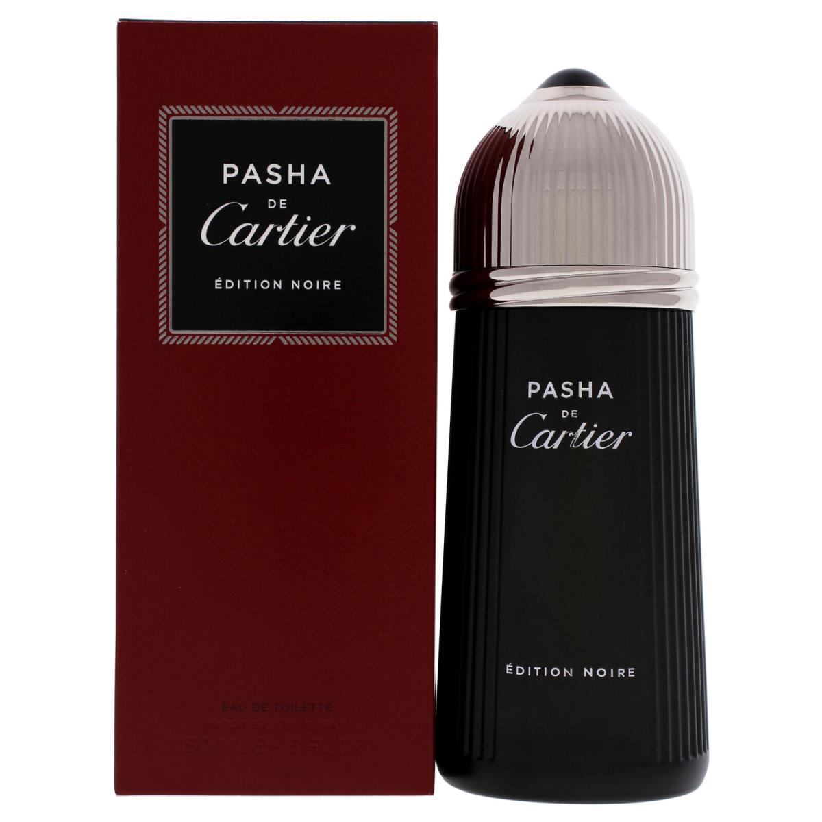 Pasha De Cartier Edition Noire by Cartier For Men - 5 oz Edt Spray