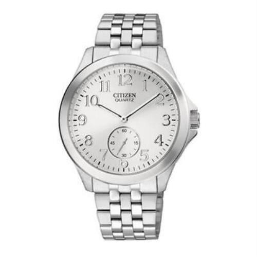 Citizen Men`s EQ9050-57A Analog Display Japanese Quartz Silver Watch - Black Dial