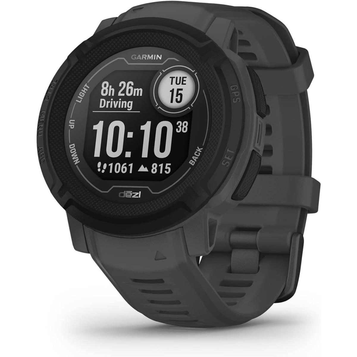 Garmin Instinct 2 Dezl Edition Rugged Gps Multisport Watch in Black