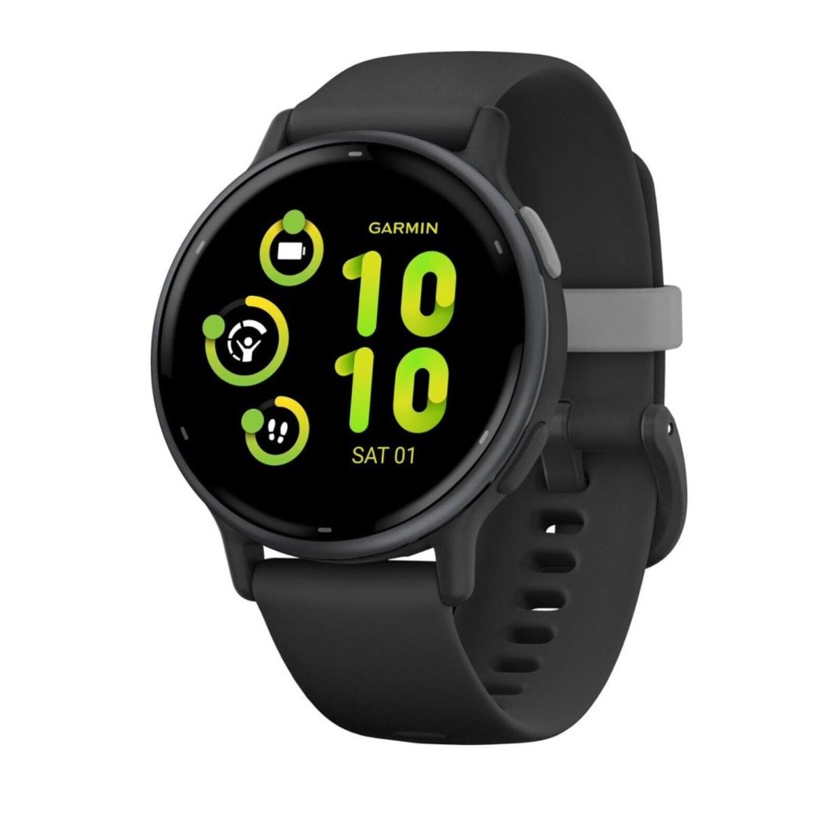 Garmin Vivoactive 5 Health and Fitness Gps Smartwatch with Amoled - Black