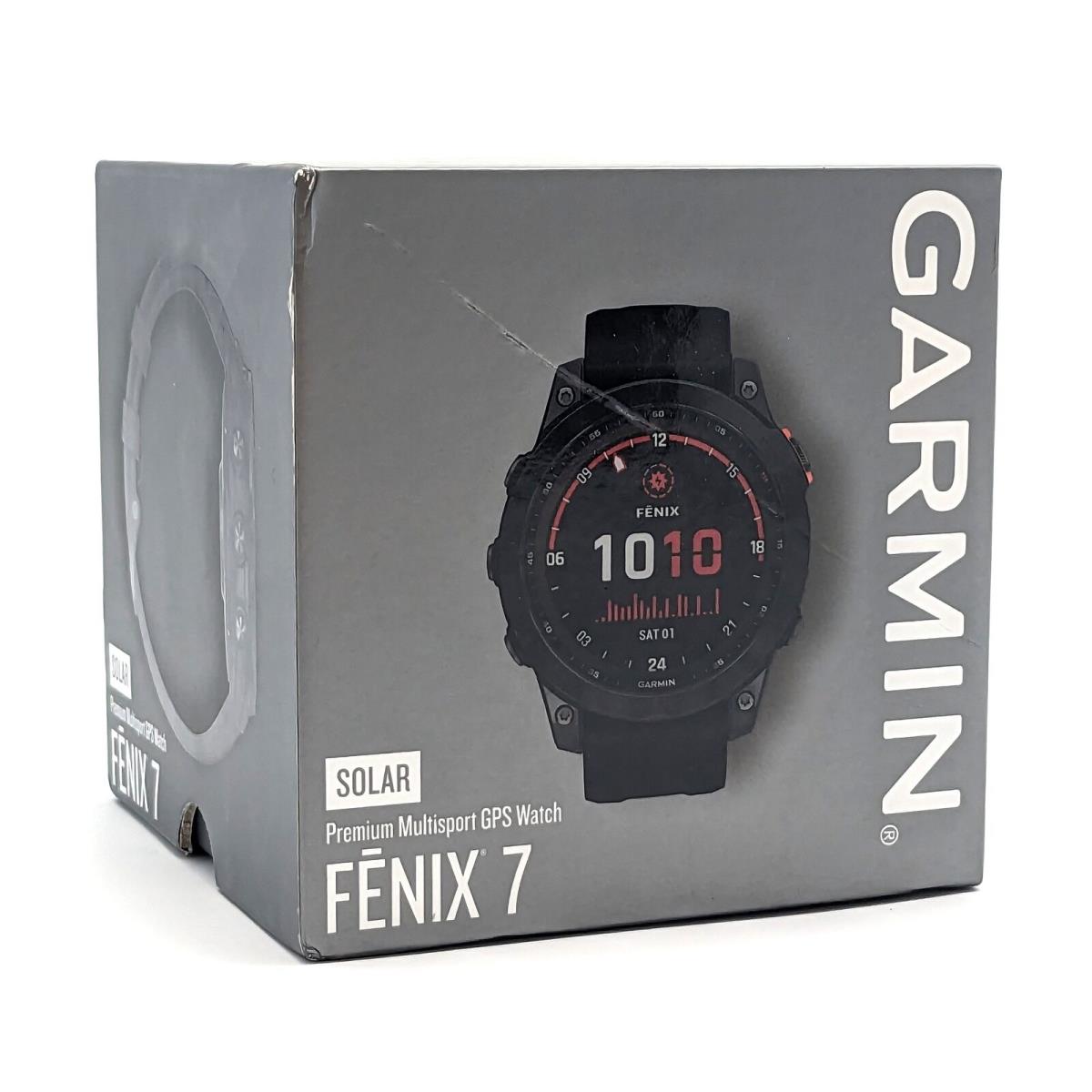 Garmin Fenix 7 Solar Gps Smartwatch Black 010-02540-11