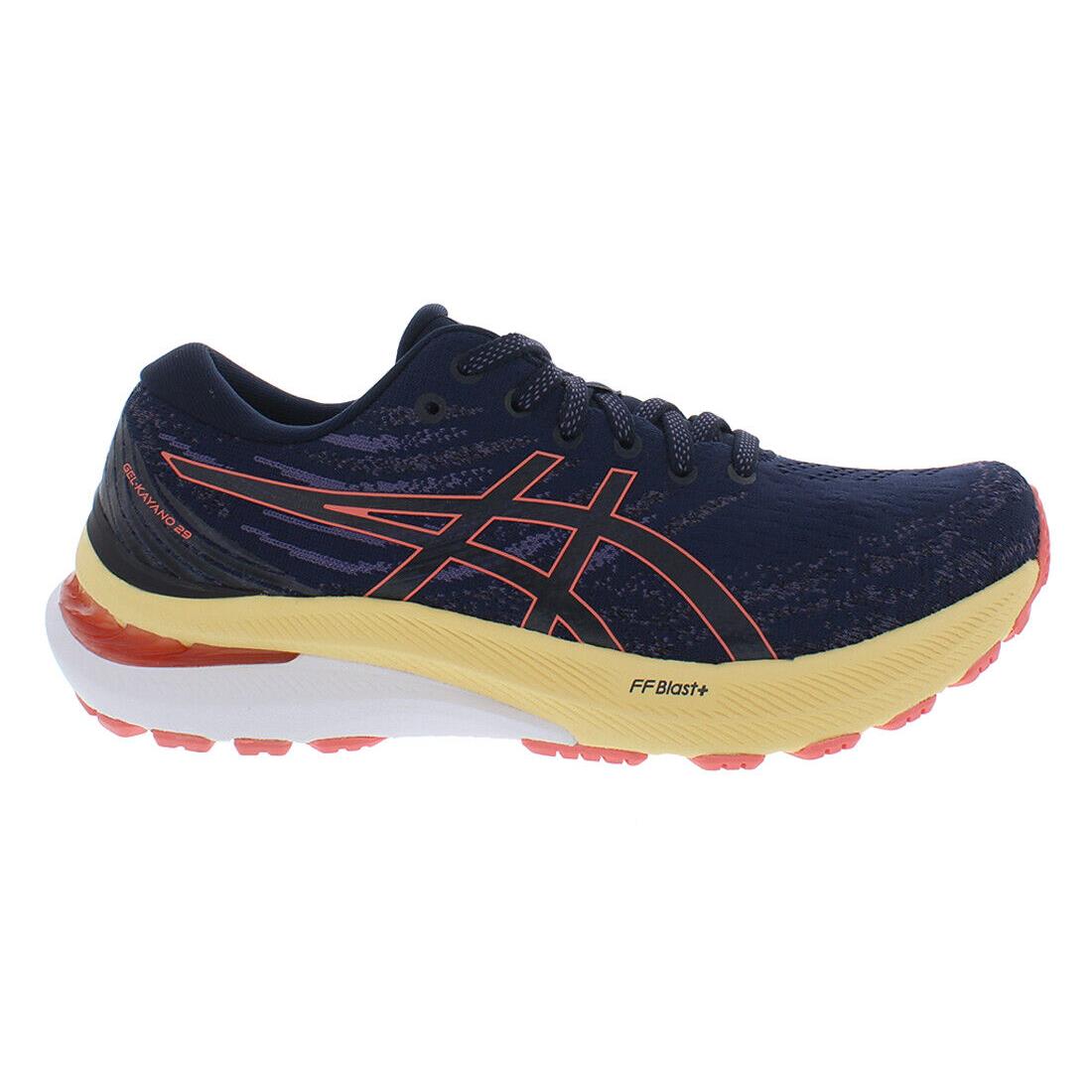 Asics Gel-kayano 29 Womens Shoes - Midnight/Papaya, Full: Midnight/Papaya