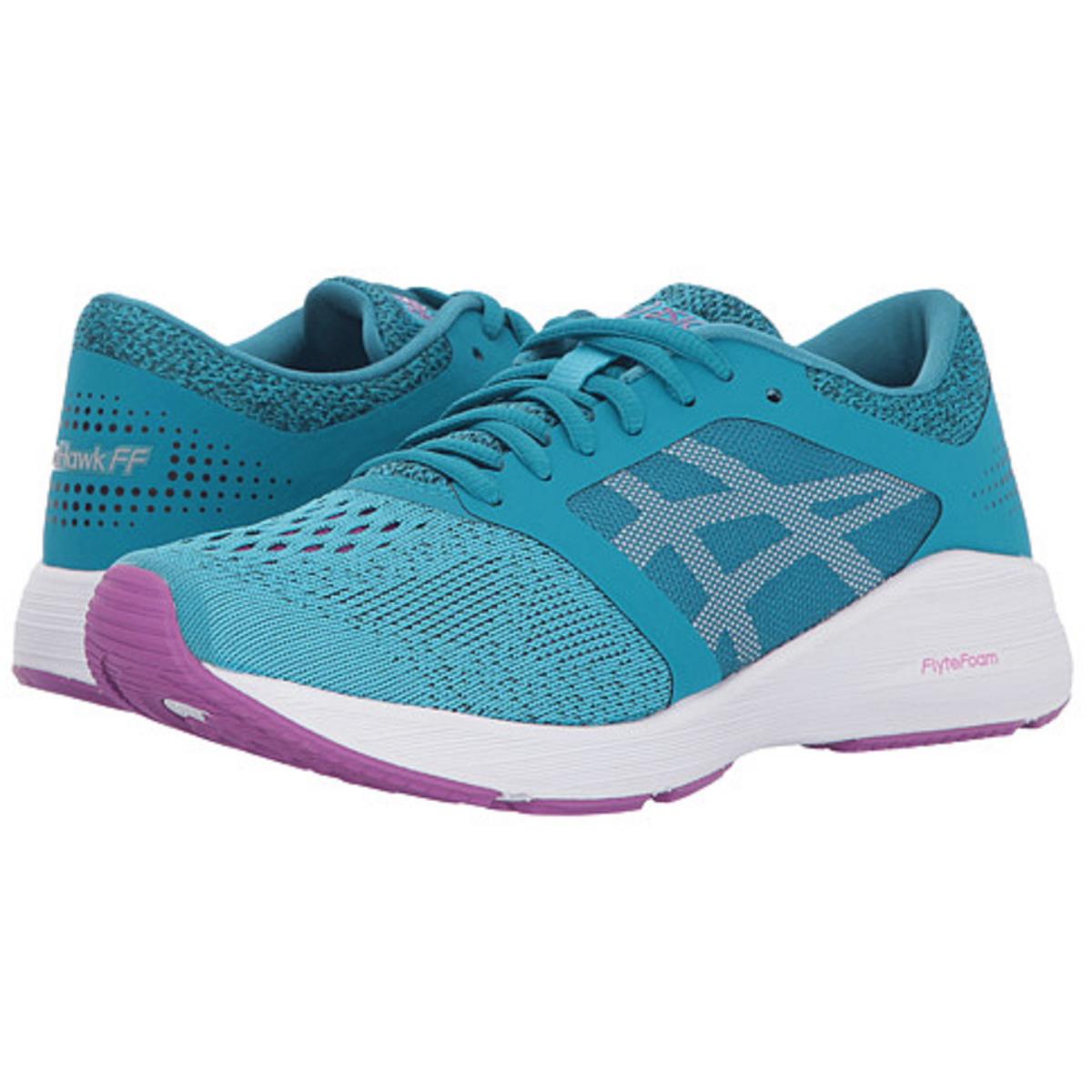 Asics T7D7N.3901 Roadhawk FF Wmn`s Medium Aquarium/orchid Mesh Running Shoes - Aquarium/Orchid