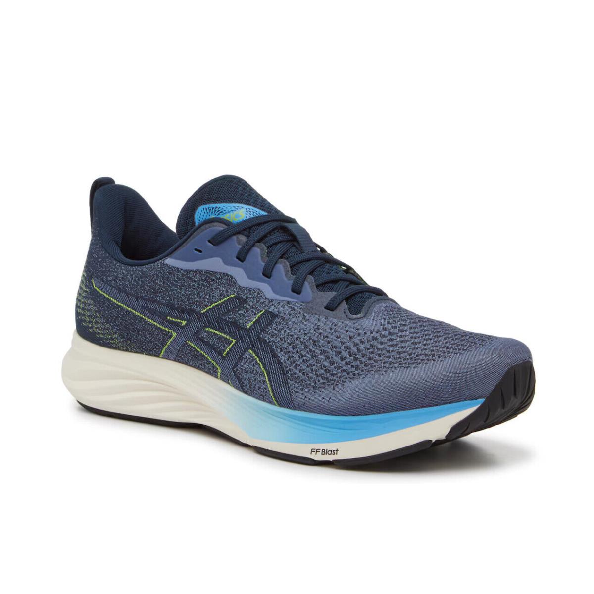 Mens Asics Dynablast 4 Denim Blue French Blue Woven Running Shoes