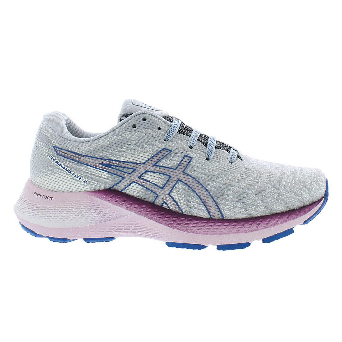 Asics Gel-kayano Lite 2 Womens Shoes - Grey/Purple, Full: Grey/Purple