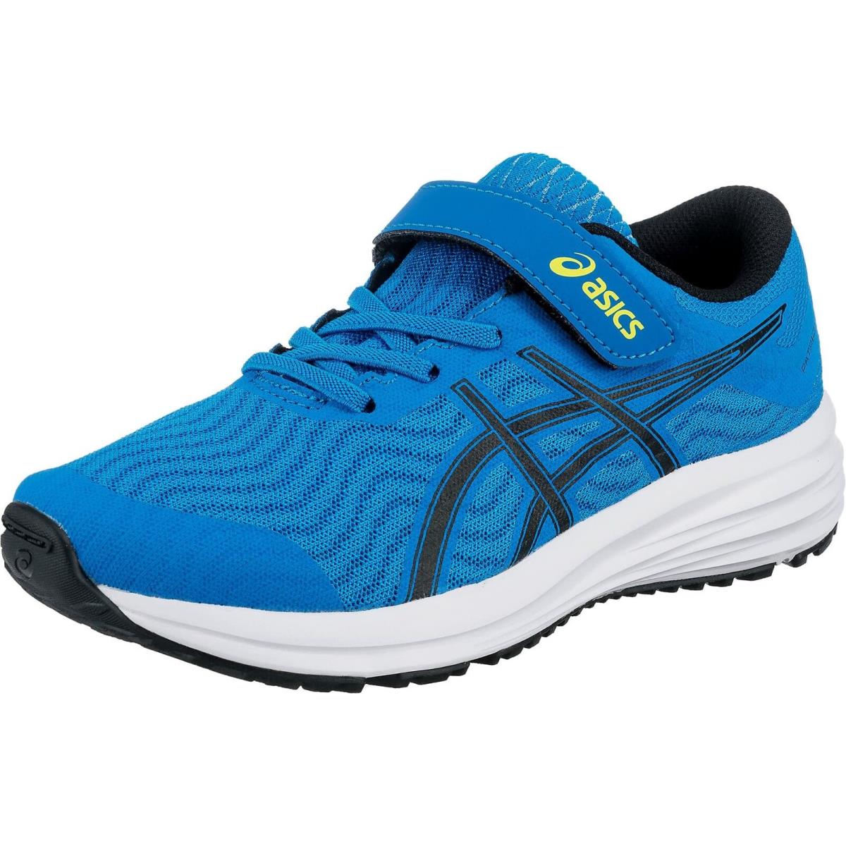 Asics Boy`s Operation Running Shoe Blue Black Executive Board 27 EU