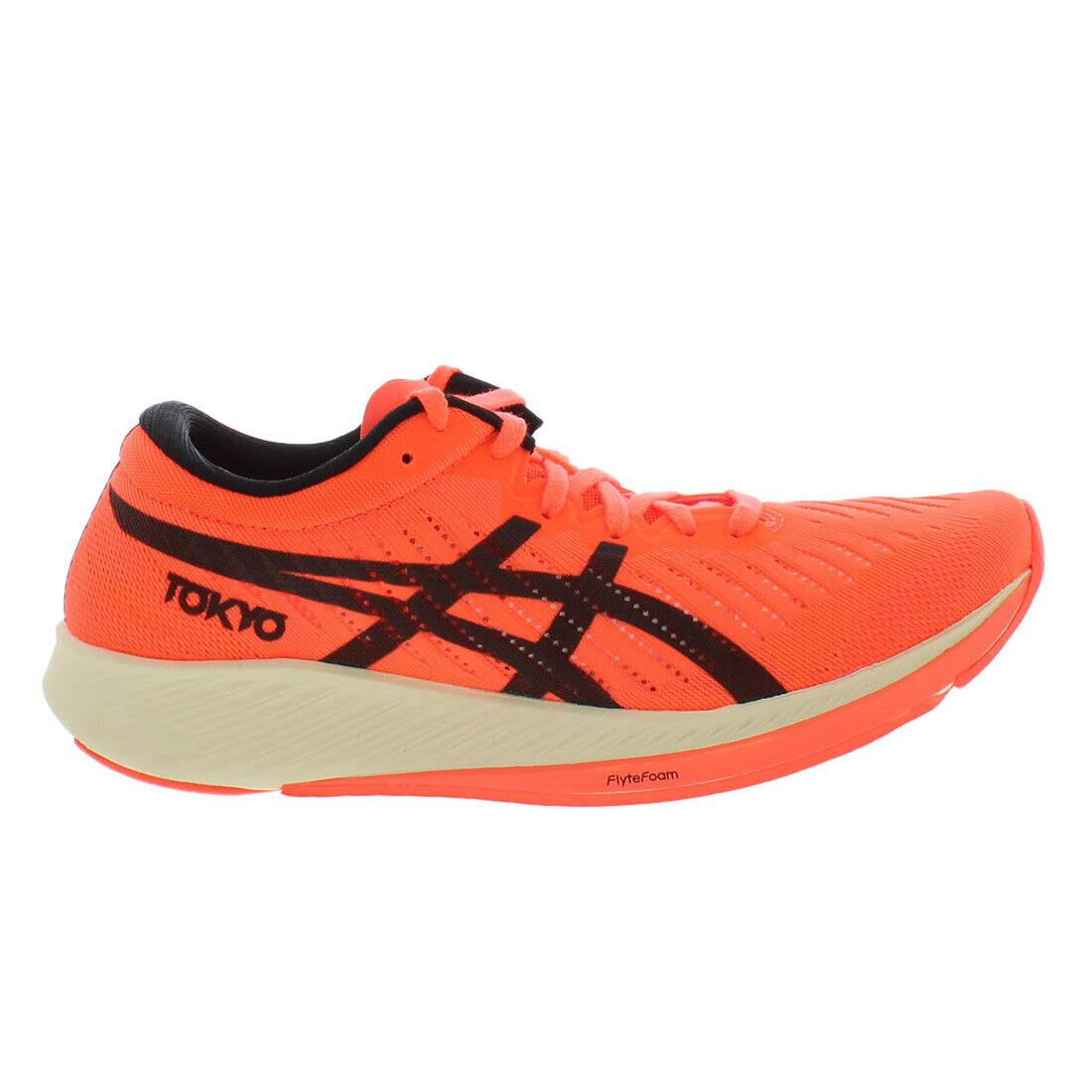 Asics Metaracer Tokyo Womens Shoes Size 7 Color: Sunrise Red/black - Sunrise Red/Black, Full: Sunrise Red/Black