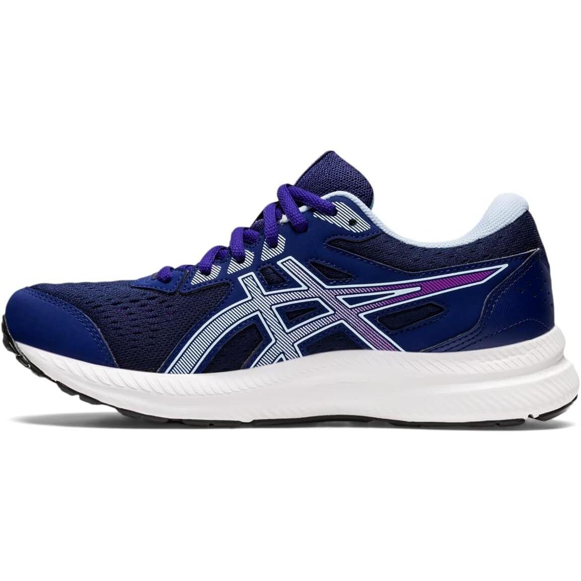 Asics Women`s Gel-contend 8 Running Shoes 10 Dive Blue/soft Sky