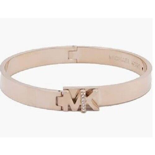 Michael Kors MKJX7699791 Women`s Rose Gold Hamilton Bangle