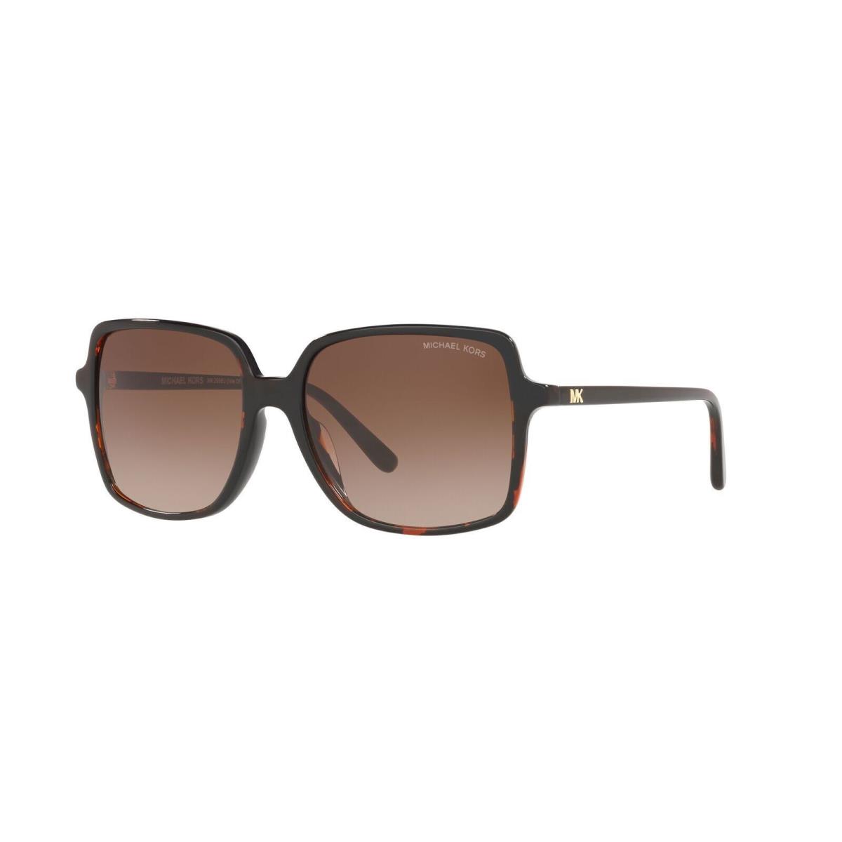 Michael Kors MK2098U 378113-56 Brown Tortoise Isle Of Palms Square Sunglasses