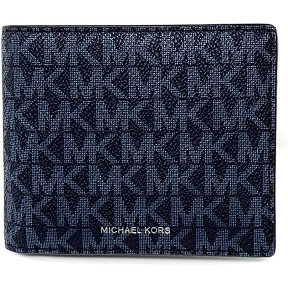Michael Kors Cooper Logo Billfold Mens Wallet with Coin Pouch