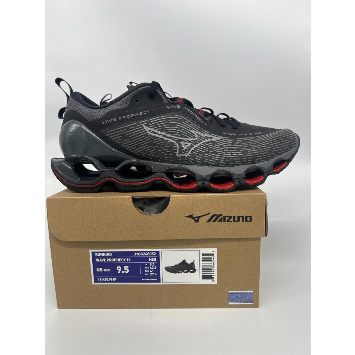 Mens Mizuno Wave prophec13 411450.961F. Color Gray Size 9.5 Usa Price