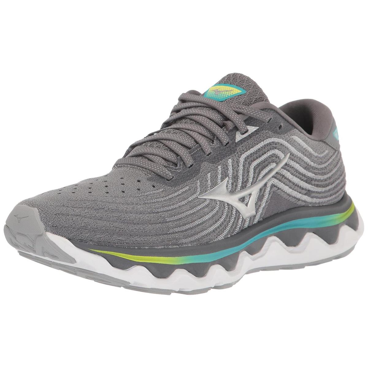 Mizuno Women`s Wave Horizon 6 Sneaker Ultimate Grey/silver 6