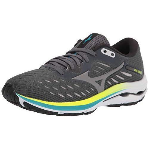 Mizuno Women`s Wave Rider 24 Castlerock/phantom 12 D US