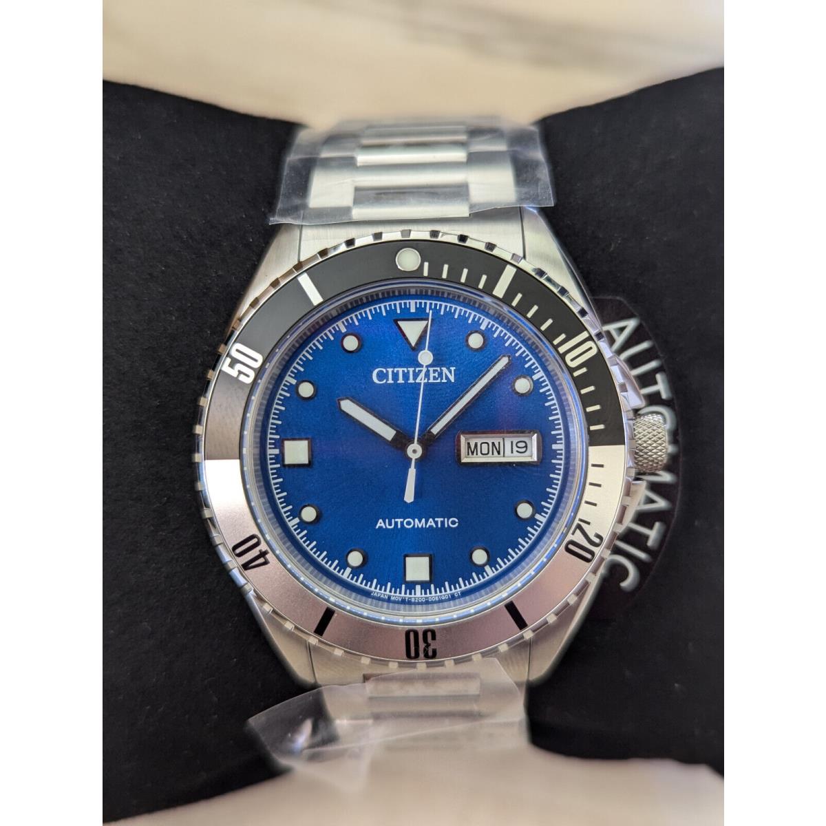 Citizen Automatic Sapphire Crystal Blue Dial Sports Watch NH7530-52M