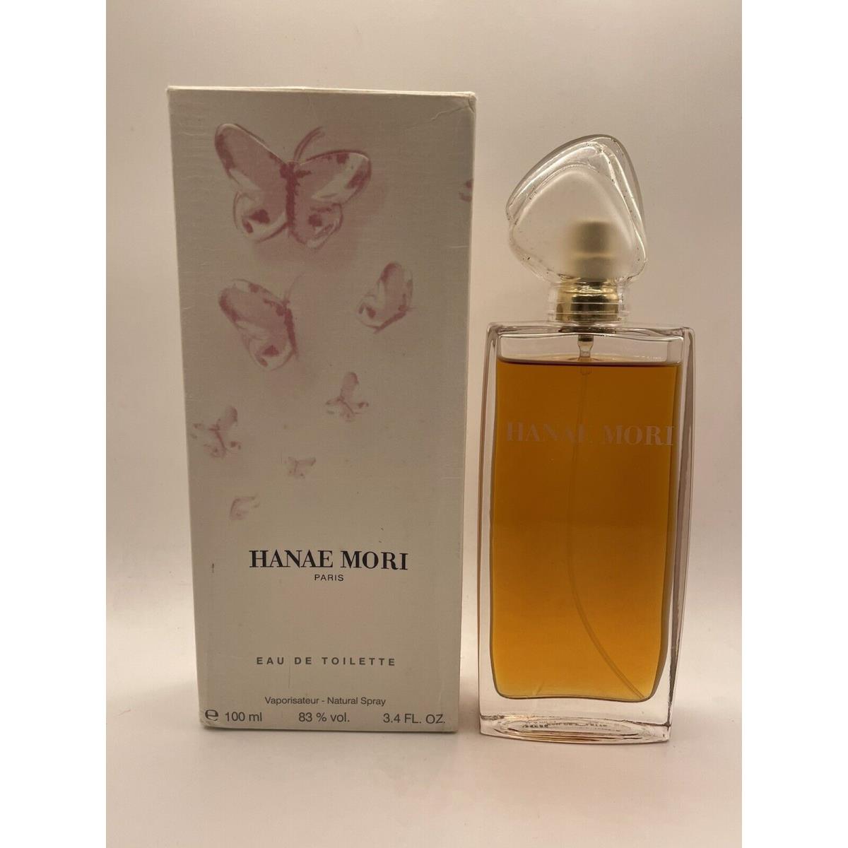 Hanae Mori Pink Butterfly Women 3.4 oz Eau de Toilette Spray - As Pictured