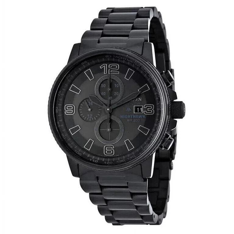 Citizen Watch Nighthawk Promaster ca0295-58e All Black Men Size