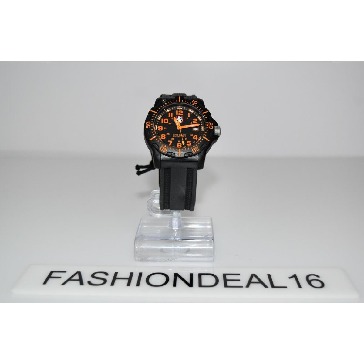 Luminox Men`s 8800 Ops Carbon Series Black Orange 8819.GG Watch