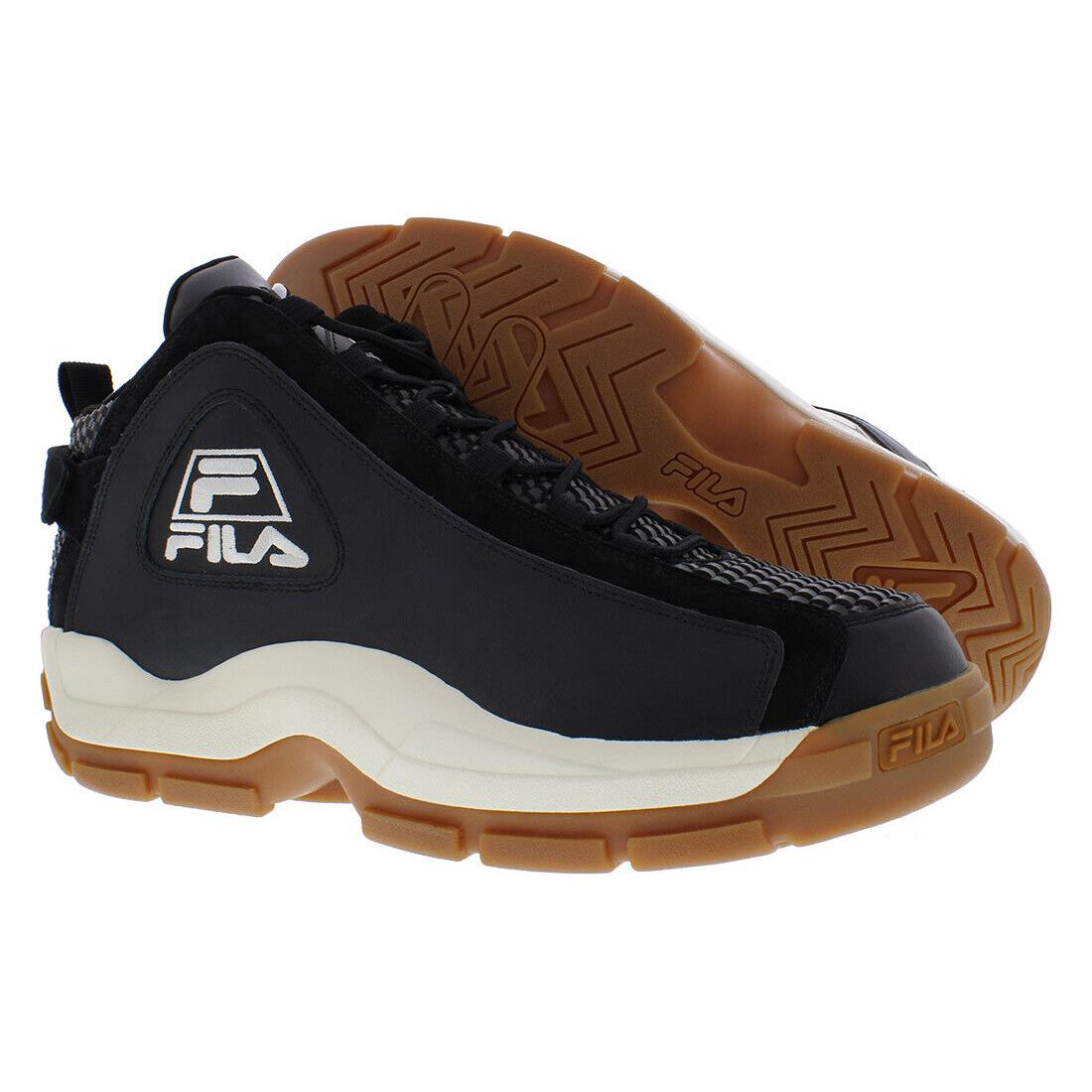 Fila Grant Hill 2 Woven Mens Shoes Size 8.5 Color: Black/gard/gum - Black/Gard/Gum, Main: Black