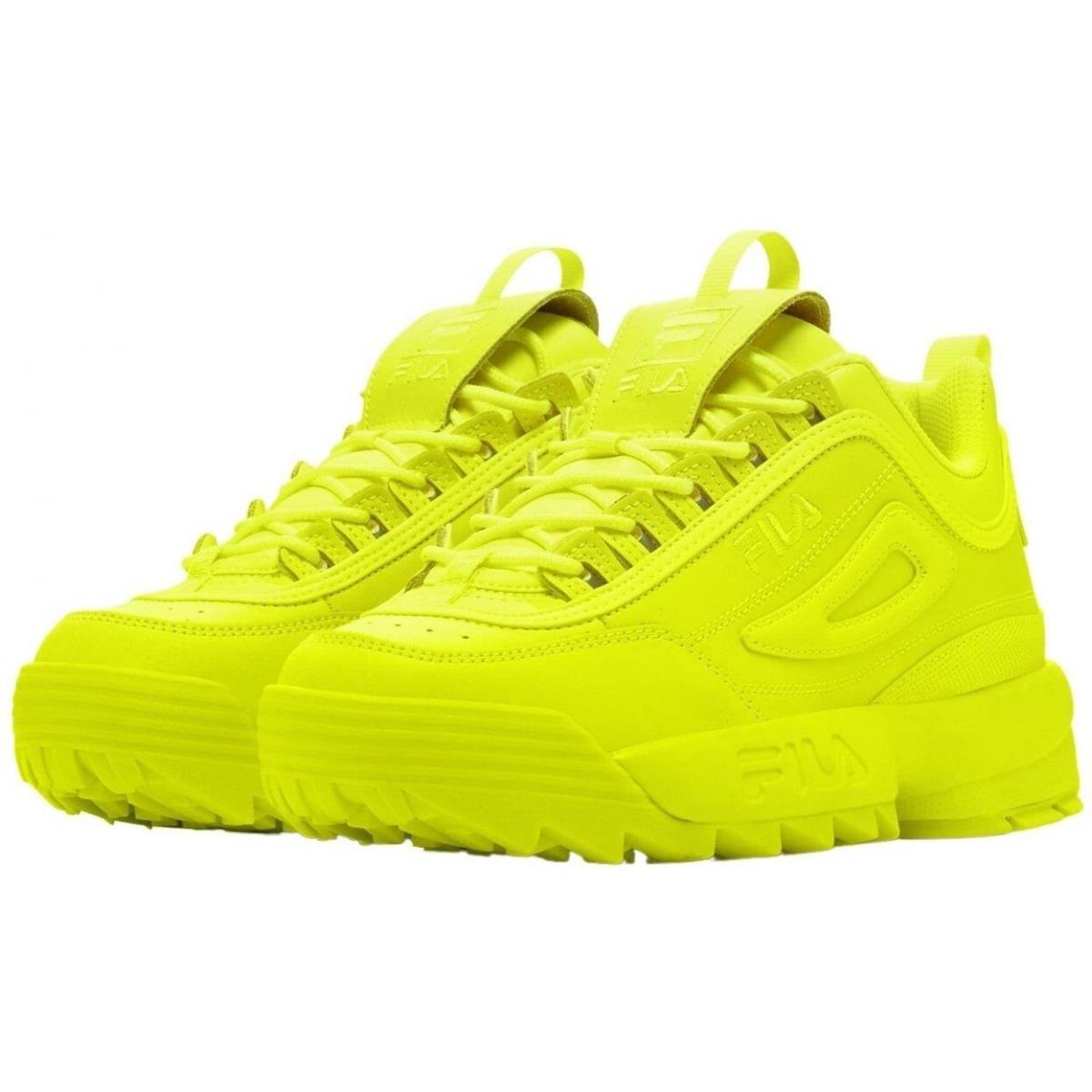 Fila Banchee 3 Sneaker Little Kid Safety Yellow Size 1 Comfortable Kids Shoes