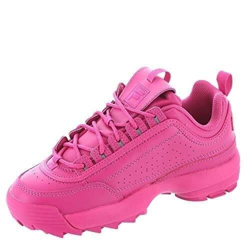 Fila Disruptor Ii Sneaker Womens 9.5 Fuchsia Rose Lightweight Retro Style - Fuchsia Rose/Fuchsia Rose/Fuchsia Rose