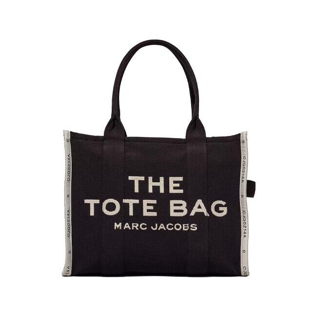 Marc Jacobs The Jacquard Large Women`s Tote Bag - M0017048 - Black (001), Exterior: Select Variation