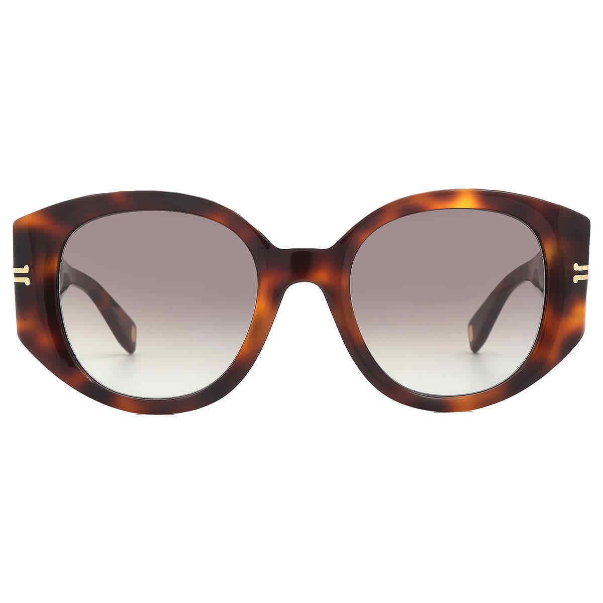 Marc Jacobs Brown Oval Ladies Sunglasses MJ 1052/S 005L/HA 51 MJ 1052/S 005L/HA