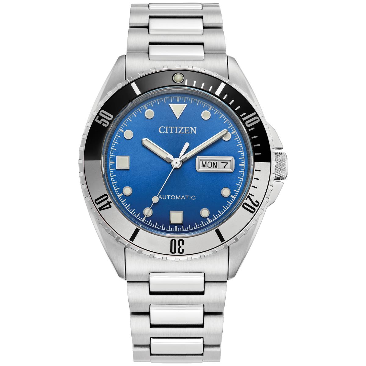 Citizen Automatic Sapphire Crystal Blue Dial NH7530-52M Sports Watch