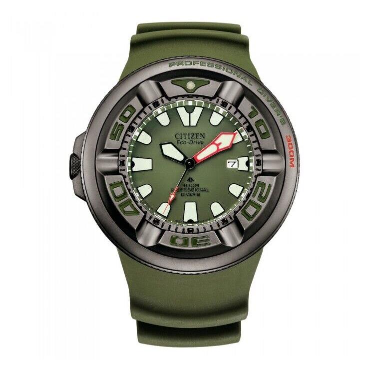 RH Citizen BJ8057-17X Promaster Ecodrive Green Dial Diver 300m