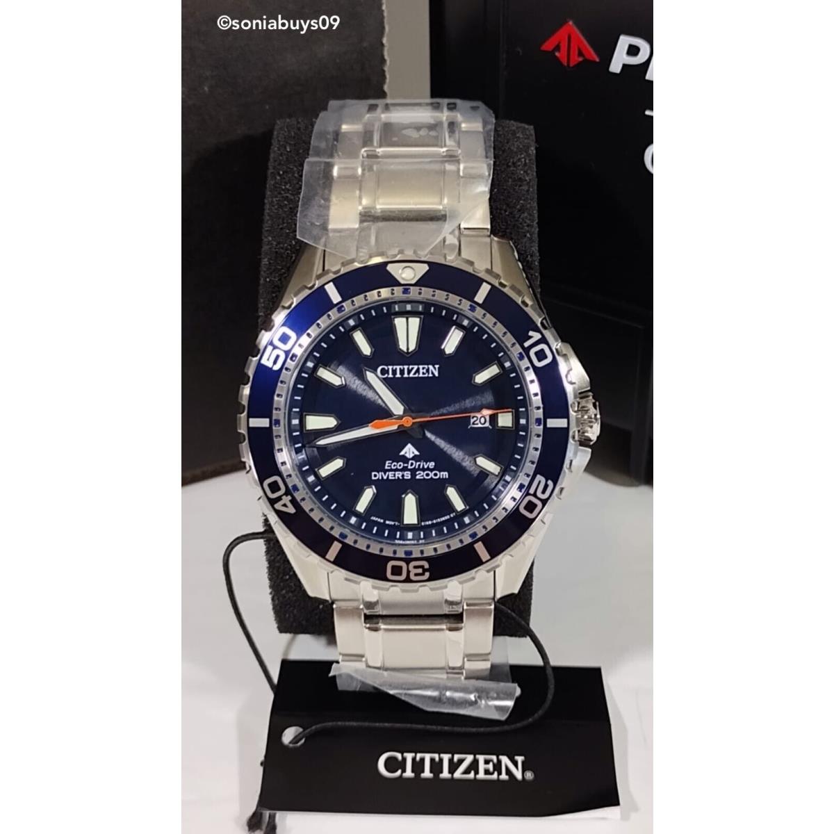 Citizen Eco-drive Promaster Dive Stainless Steel Men`s Watch