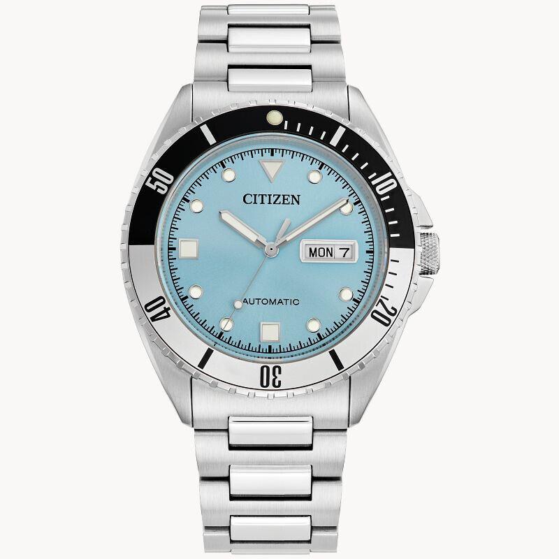 Citizen Automatic Sapphire Crystal Blue Dial NH7530-52L Sports Watch