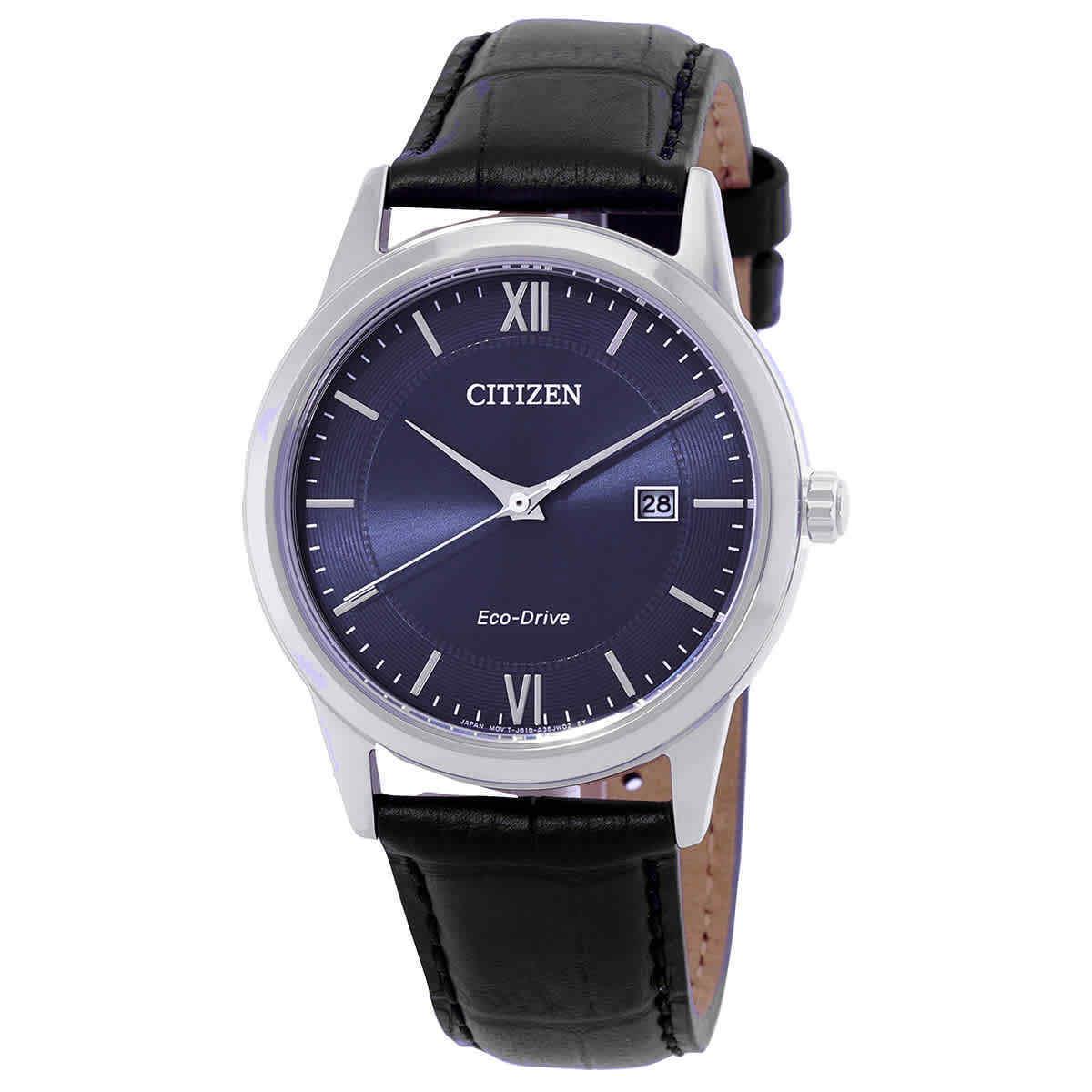 Citizen Classic Eco-drive Blue Dial Men`s Watch AW1780-09L