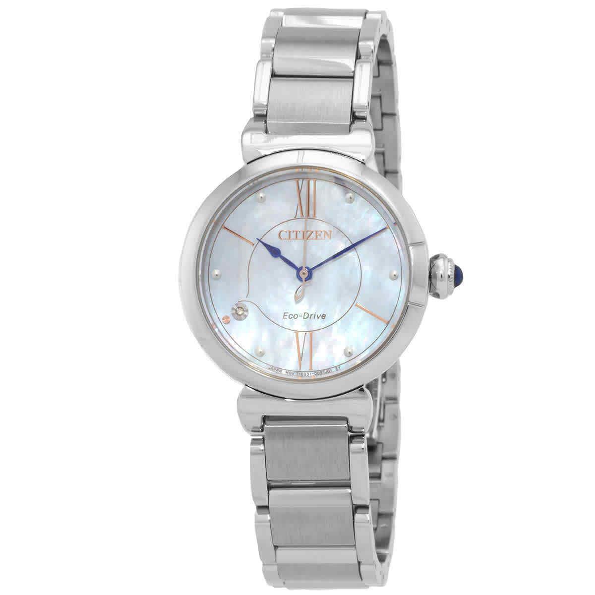 Citizen L Series Eco-drive Mop Dial Ladies Watch EM1070-83D