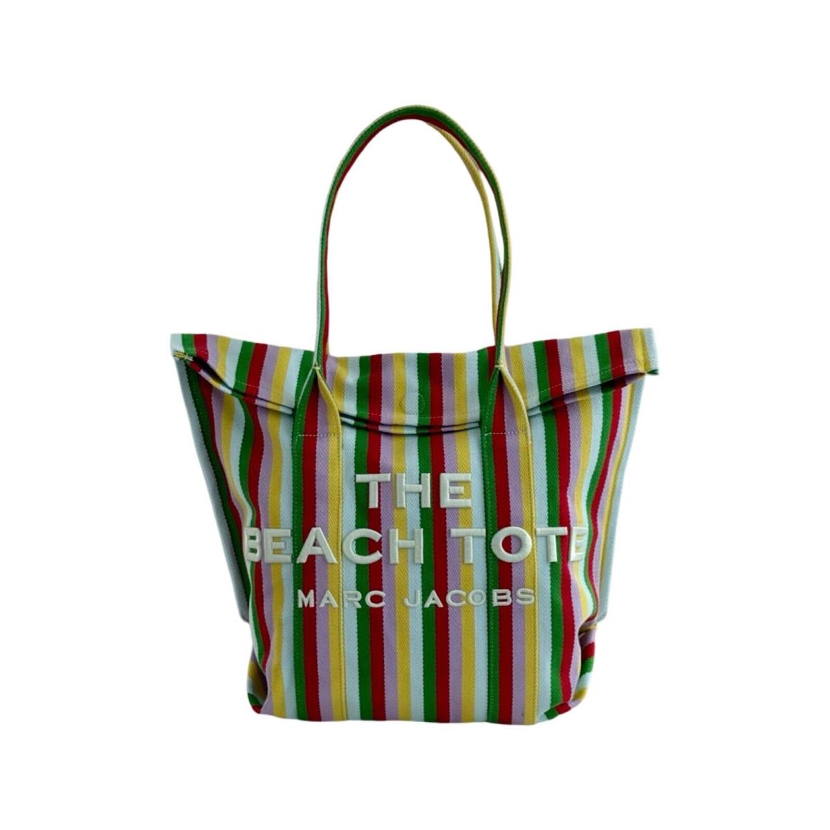 Marc Jacobs The Striped Jacquard Beach Tote Bag - Wisteria Multi